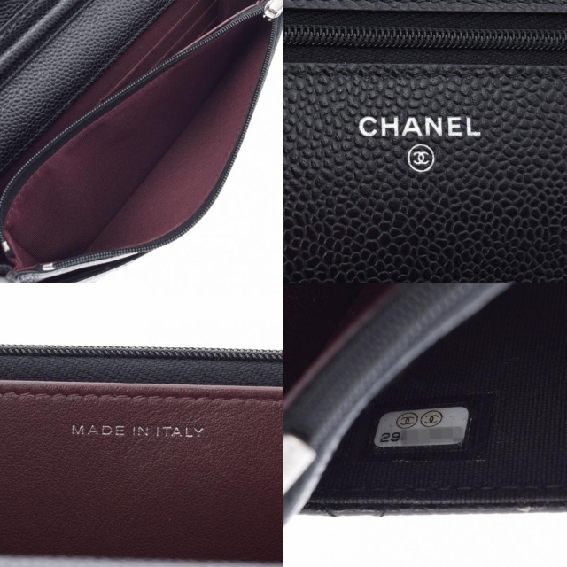 CHANEL(シャネル)のシャネル マトラッセ チェーンウォレット ショルダーバッグ 黒 レディースのバッグ(ショルダーバッグ)の商品写真