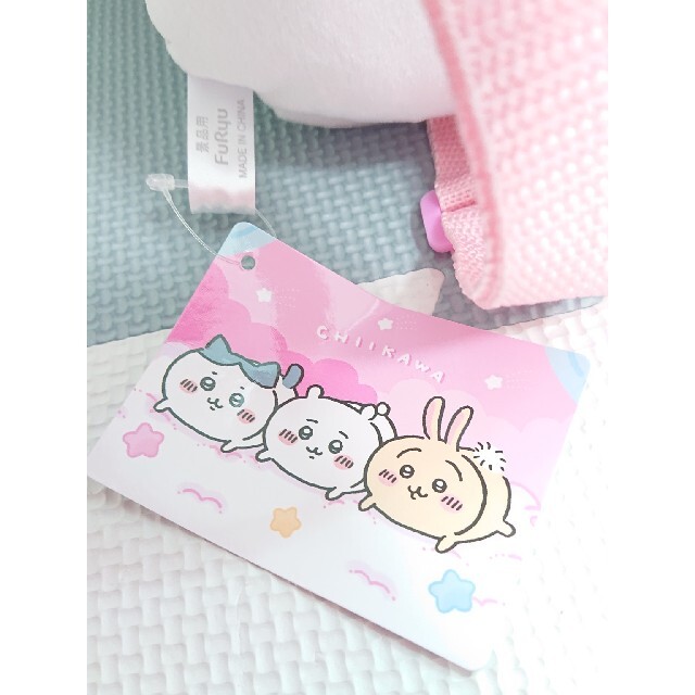 新品♪非売品♪ちいかわ★ぬいぐるみリュック エンタメ/ホビーのおもちゃ/ぬいぐるみ(キャラクターグッズ)の商品写真