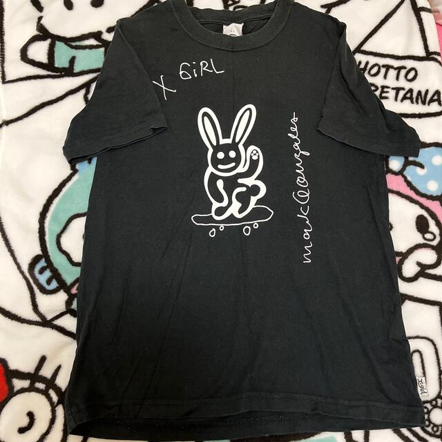 X-girl(エックスガール)のエックスガール　コラボTシャツ レディースのトップス(Tシャツ(半袖/袖なし))の商品写真