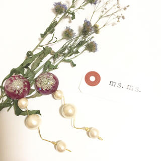 フラワー(flower)の🌿handmade pierce(ピアス)
