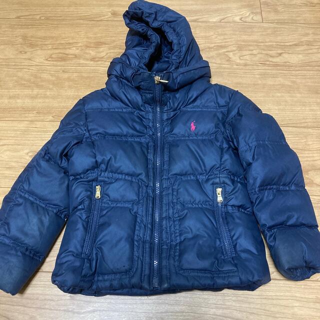 Ralph Lauren(ラルフローレン)のラルフローレン　ダウンジャケット　コート キッズ/ベビー/マタニティのキッズ服女の子用(90cm~)(ジャケット/上着)の商品写真