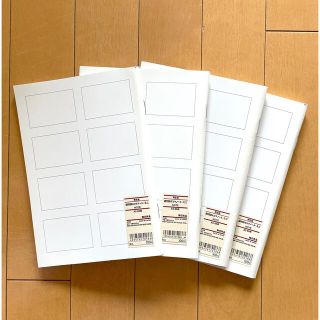 ムジルシリョウヒン(MUJI (無印良品))のMUJI4コマノート　4冊(ノート/メモ帳/ふせん)