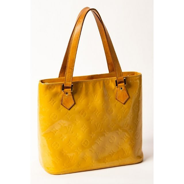 LOUIS VUITTON ヒューストン モノグラムヴェルニ イエロー | wic