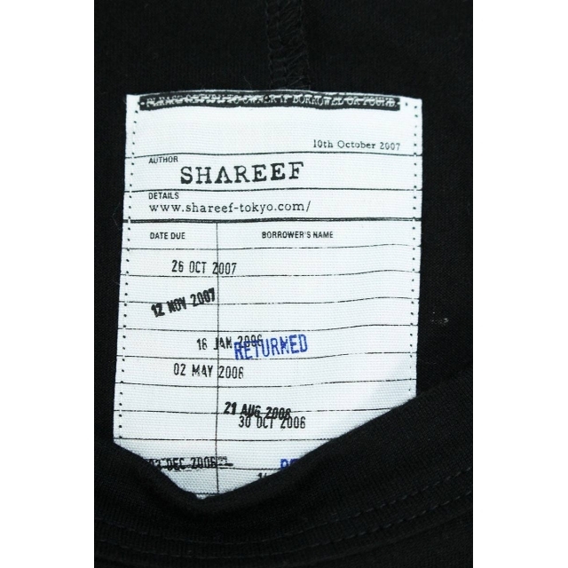 シャリーフ SH-2153D フロントグラフィック刺繍Tシャツ メンズ 2 2