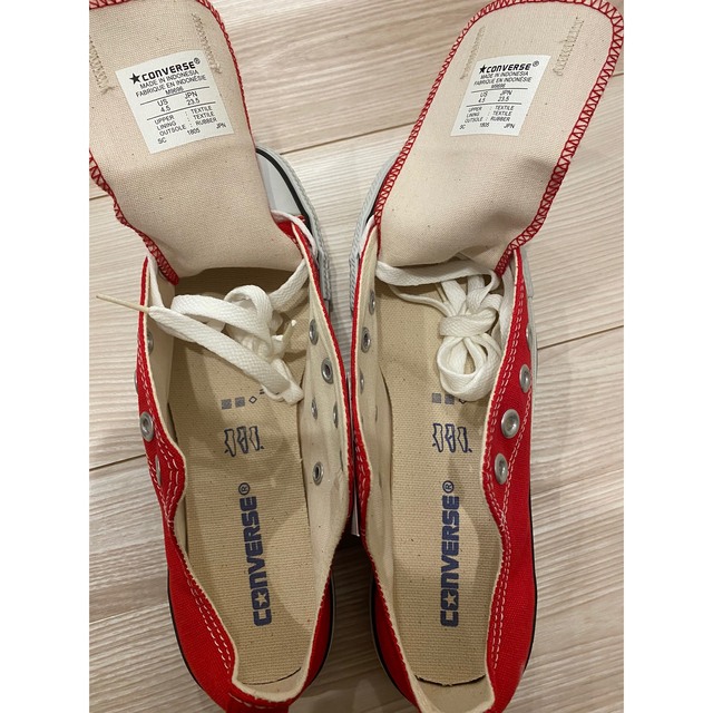 CONVERSE(コンバース)のコンバース 23.5 赤 レッド レディースの靴/シューズ(スニーカー)の商品写真