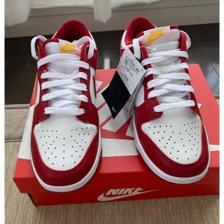 ナイキ(NIKE)のNike Dunk Low Retro White/Gym Red (スニーカー)