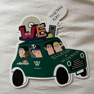 ウィナー(WINNER)のWINNER エレッセ ellesse イラスト シール ステッカー(K-POP/アジア)