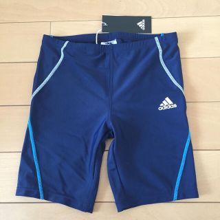 アディダス(adidas)の新品！アディダス 水着 紺色☆男子サイズ150 スクール・プール・海(水着)