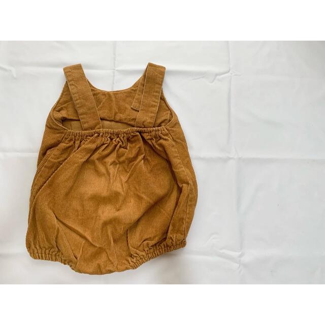 コーデュロイサロペット キッズ/ベビー/マタニティのベビー服(~85cm)(ロンパース)の商品写真