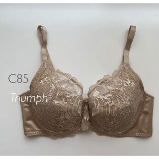 トリンプ(Triumph)のトリンプ  C85 ベージュ　フルカップブラ　レースブラ　ブラジャー(ブラ)