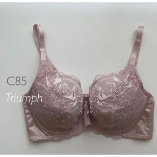 トリンプ(Triumph)のトリンプ  C85 ピンク　フルカップブラ　レースブラ　ブラジャー(ブラ)