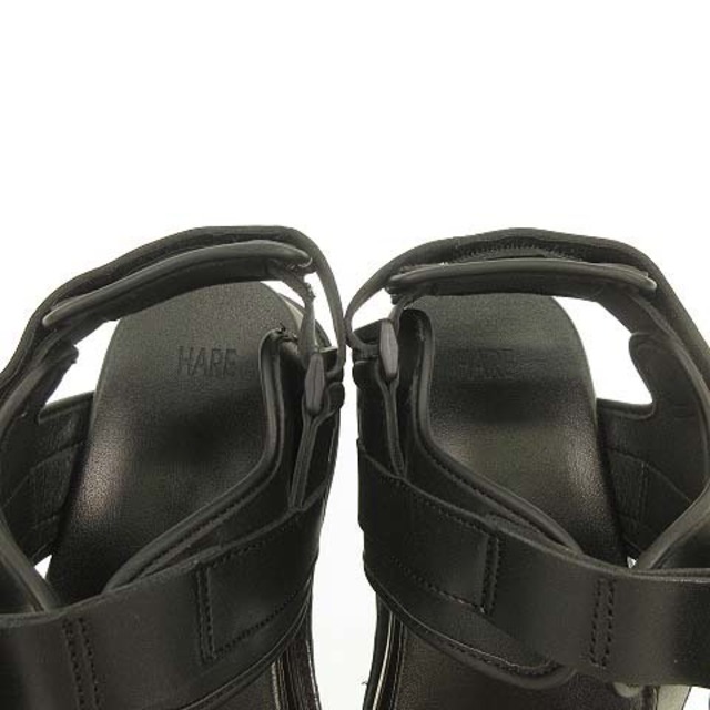 HARE(ハレ)のベルト シャークソール サンダル 厚底 スポーツサンダル L ブラック レディースの靴/シューズ(サンダル)の商品写真