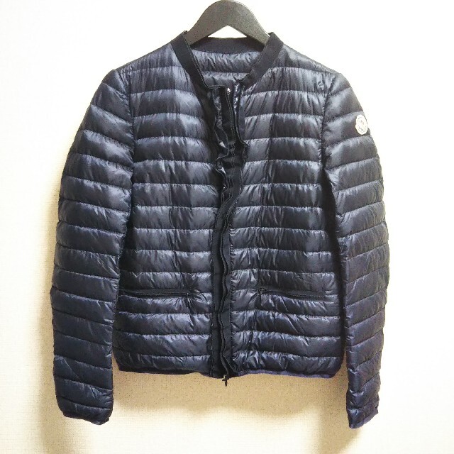 MONCLER - モンクレール MONCLER Alixe ライトダウン フリル MONCLER - モンクレール MONCLER Alixe ライトダウン フリル