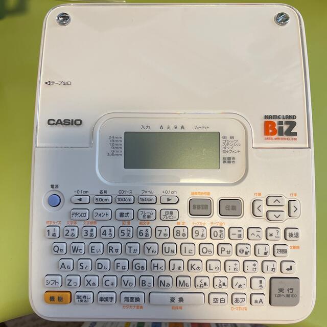 カシオ計算機 ラベルライター ネームランド CASIO KL-F10 | フリマアプリ ラクマ