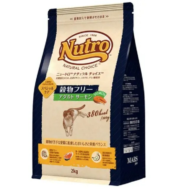 ニュートロ ナチュラルチョイス猫 穀物フリーア ダルトサーモン2kg その他のペット用品(ペットフード)の商品写真