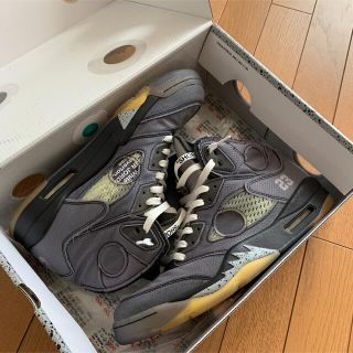 ナイキ(NIKE)のnike off white air jordan5 29cm(スニーカー)