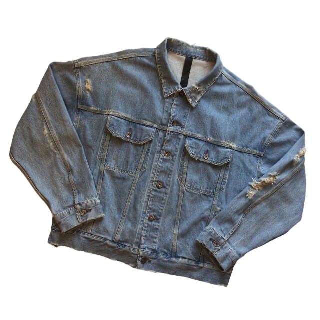 CVTVLIST POWER POISON PAIN DENIM JACKET