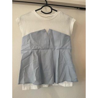 レトロガール(RETRO GIRL)の美品　フレンチスリーブ　妊婦さんにも(Tシャツ(半袖/袖なし))