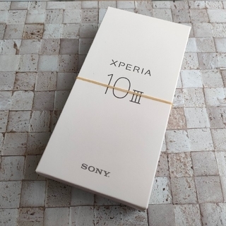 ソニー(SONY)の未開封・新品　xperia 10 III /128GB/Y!mobile(スマートフォン本体)