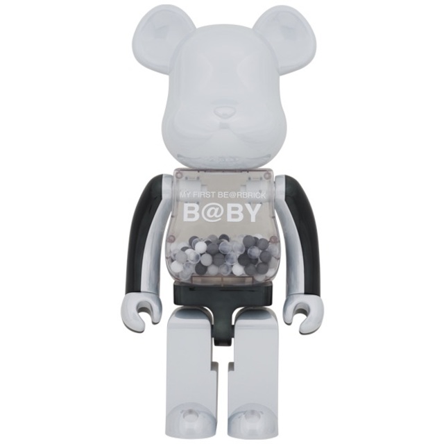 MY FIRST BE@RBRICK B@BY 1000% 白黒