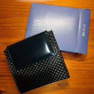 ポーラ(POLA)の美品 POLA ノベルティ 財布 濃紺(財布)