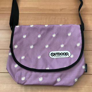 アウトドア(OUTDOOR)のアウトドア OUTDOOR ショルダーバッグ earth アース 花柄 パープル(ショルダーバッグ)