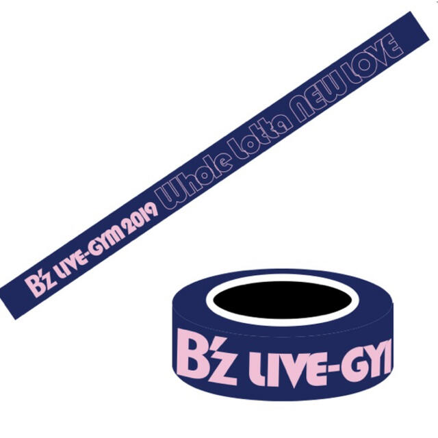 B'z NEW LOVE マスキングテープ スタンプ ガチャ マステ エンタメ/ホビーのタレントグッズ(ミュージシャン)の商品写真