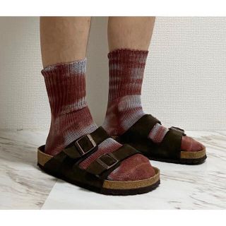 ビルケンシュトック(BIRKENSTOCK)のbirkenstock ビルケンシュトック 焦茶色 アリゾナ サンダル us10(サンダル)