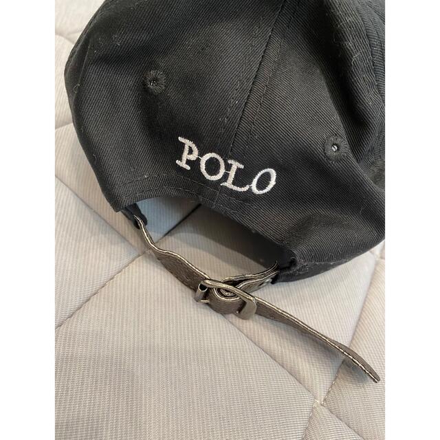 POLO RALPH LAUREN(ポロラルフローレン)のPOLO Ralph Lauren キャップ 黒 レディースの帽子(キャップ)の商品写真