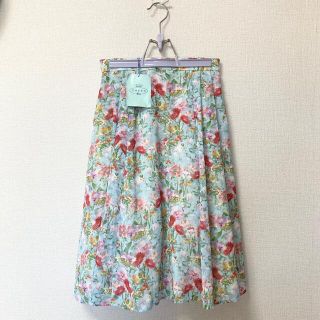 トッカ(TOCCA)の新品 TOCCA 水彩スカート 0(ひざ丈スカート)