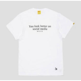 ヴァンキッシュ(VANQUISH)の#FR2 ラグラブ レペゼン地球 コラボ ソーシャル Tシャツ サイズM(Tシャツ/カットソー(半袖/袖なし))