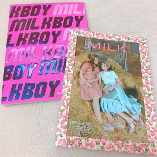 ミルク(MILK)の【美品】MILK MILKBOY  2019SUMMER カタログ(ファッション)