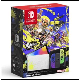 ニンテンドースイッチ(Nintendo Switch)のNintendo Switch（有機ELモデル） スプラトゥーン３エディション(家庭用ゲーム機本体)