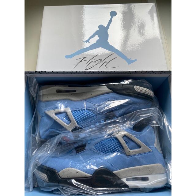 NIKE(ナイキ)のjordan4 UNC メンズの靴/シューズ(スニーカー)の商品写真