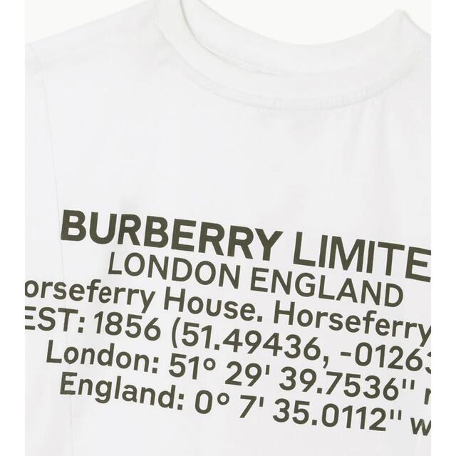 BURBERRY(バーバリー)のBURBERRY KIDS  バックロゴTシャツ　 キッズ/ベビー/マタニティのキッズ服女の子用(90cm~)(Tシャツ/カットソー)の商品写真