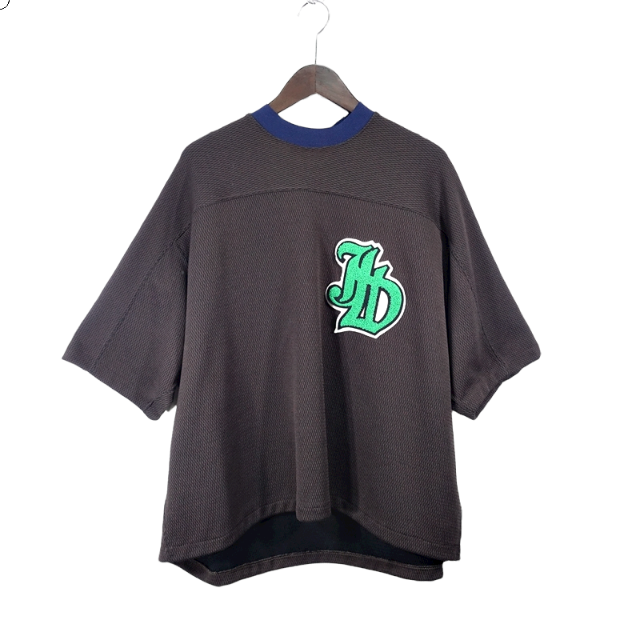 Jieda(ジエダ)のJIEDA 22ss WAFFLE FOOT-BALL TEE メンズのトップス(Tシャツ/カットソー(半袖/袖なし))の商品写真
