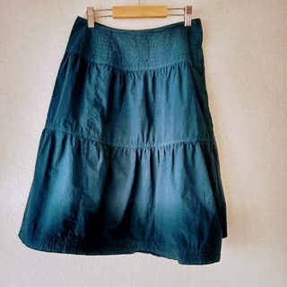プードゥドゥ(POU DOU DOU)のスリットスカート(ひざ丈スカート)