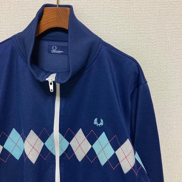 【大流行中！】 FRED PERRY ドラックジャケット アーガイル