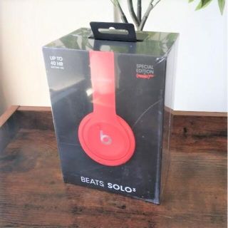 ビーツバイドクタードレ(Beats by Dr Dre)の【新品未開封】BEATS Solo3 WIRELESS　レッド(ヘッドフォン/イヤフォン)