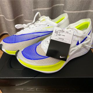 ナイキ(NIKE)のNIKE ZOOMX VAPORFLY NEXT % 25.0センチ(陸上競技)