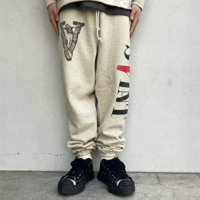 新品SAINT MICHAEL セントマイケル x VLONE スウェットパンツ-