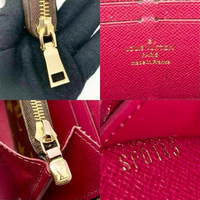 ★LOUIS VUITTON★【ポルトフォイユ・クレマンス モノグラム 】長財布 8