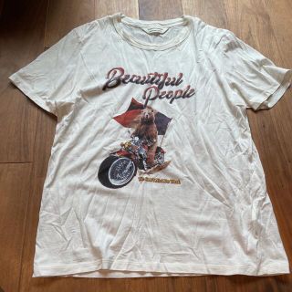 ビューティフルピープル(beautiful people)のビューティフルピープル　ベアプリントTシャツ(Tシャツ(半袖/袖なし))