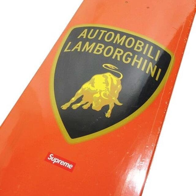 Supreme(シュプリーム)のSUPREME Lamborghini Skateboard Orange スポーツ/アウトドアのスポーツ/アウトドア その他(スケートボード)の商品写真