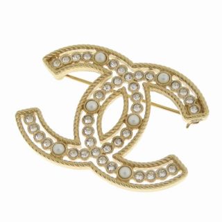 シャネル 金 ブローチ/コサージュの通販 56点 | CHANELのレディースを ...