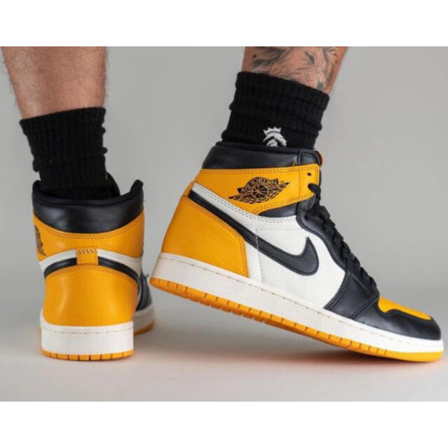 NIKE(ナイキ)のNIKE AIR JORDAN1  HIGH OG  TAXI メンズの靴/シューズ(スニーカー)の商品写真