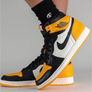 ナイキ(NIKE)のNIKE AIR JORDAN1  HIGH OG  TAXI(スニーカー)