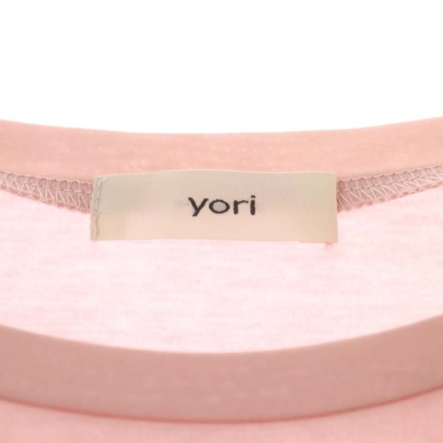 ヨリ yori ランダムティアードハーフスリーブ カットソー 半袖 F ...