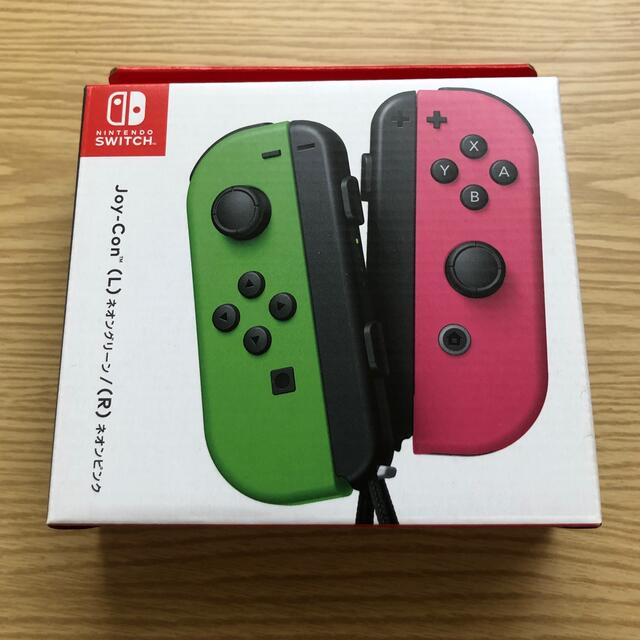 その他Joy-Con  ネオングリーン／ネオンピンク　新品未開封