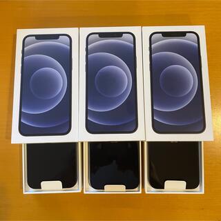 iPhone - 【 新品・未使用 】 iPhone12 64G ブラック3台